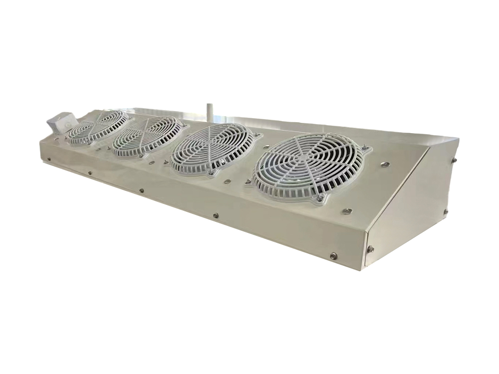 Máy làm mát không khí model DE có nắp lưới nhựa cho tủ trưng bày, tủ hoa
